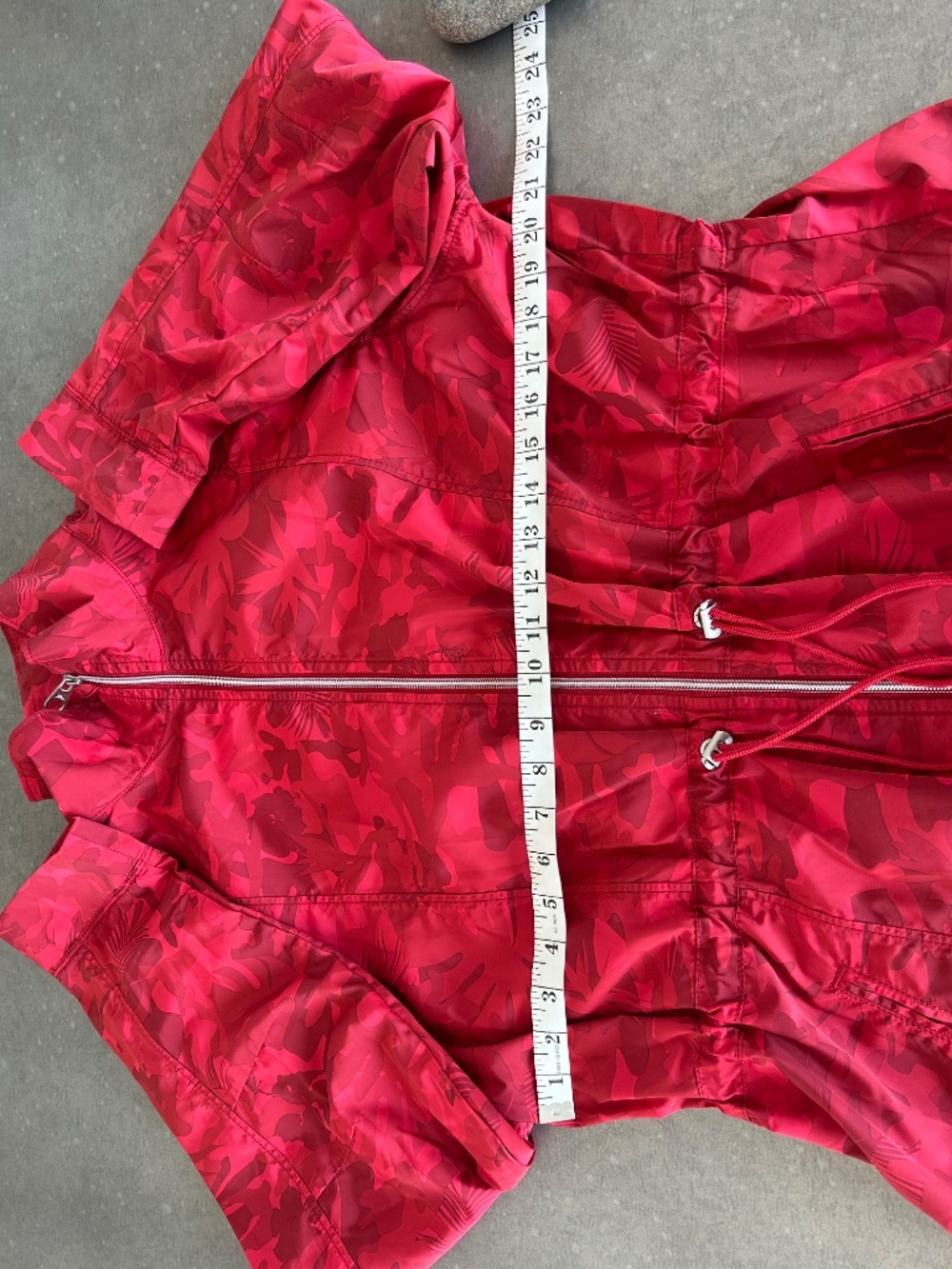 NWT Tommy Bahama Camo Canyon Anorak Jacket in Jester Red Sz XL - Picture 6 of 6
